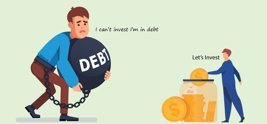 Should you be investing while you are in Debt